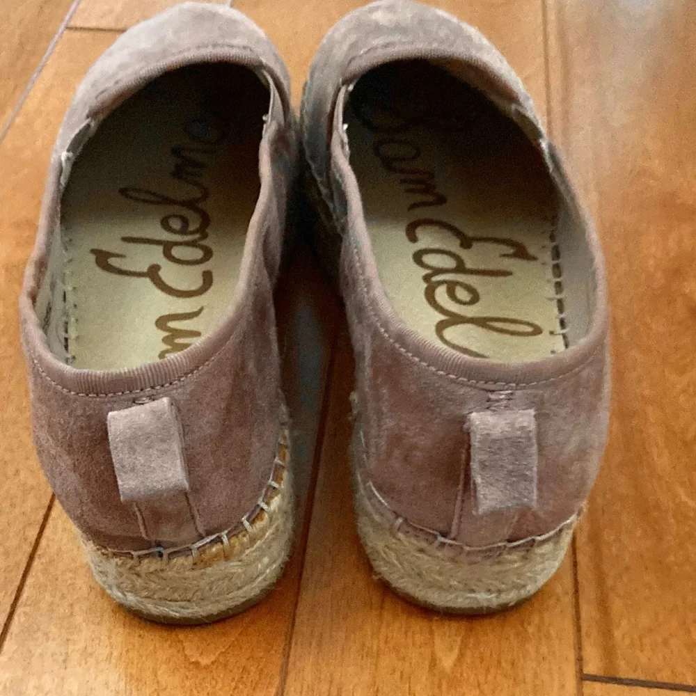 Sam Edelman Carrin Suede Platform Espadrille Size 10
